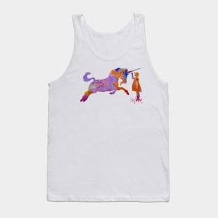 Unicorn art Tank Top